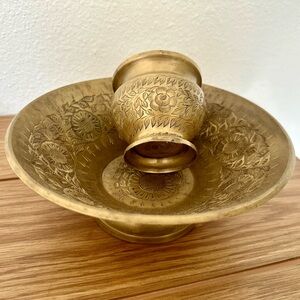 Vintage brass decor